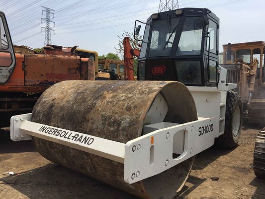 Ingersoll Rand SD100D Used Vibratory Roller , Second Hand Road Compactor