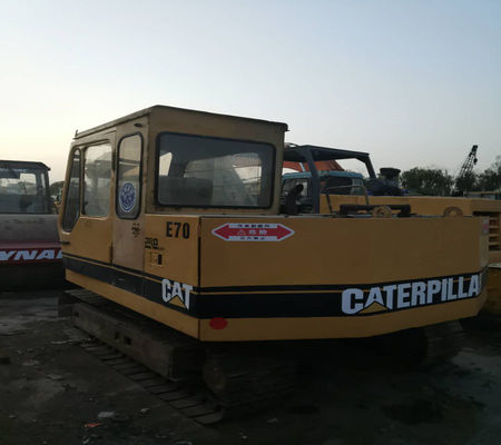 7T 0.3M3 Capacity Cat E70 Used Crawler Excavator