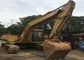 E120B Used  Excavators , Weight 12 Ton Old Cat Crawler Excavator